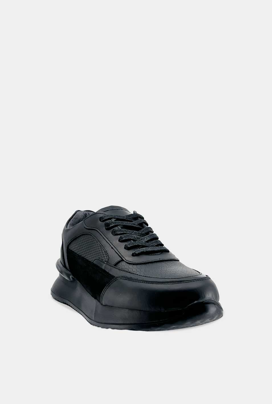 TENIS PARA HOMBRE EMPORIO CUERO NEGRO