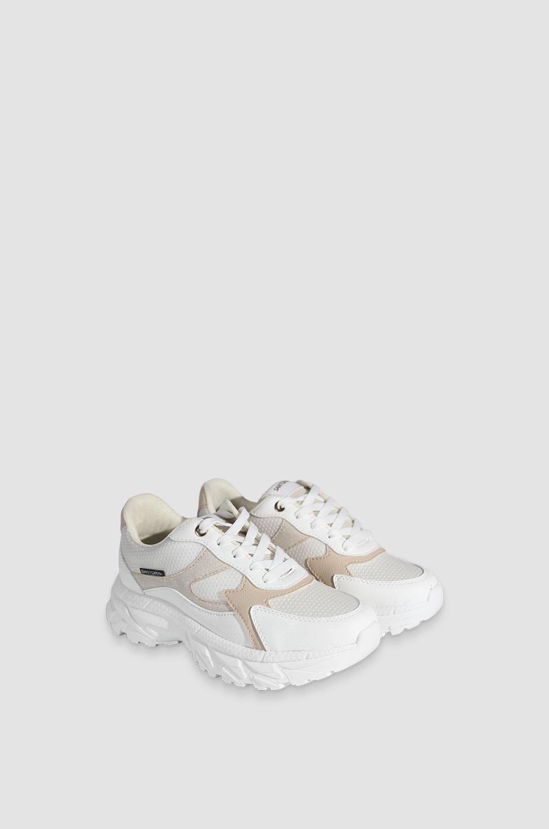 TENIS PARA MUJER DINAMO BEIGE