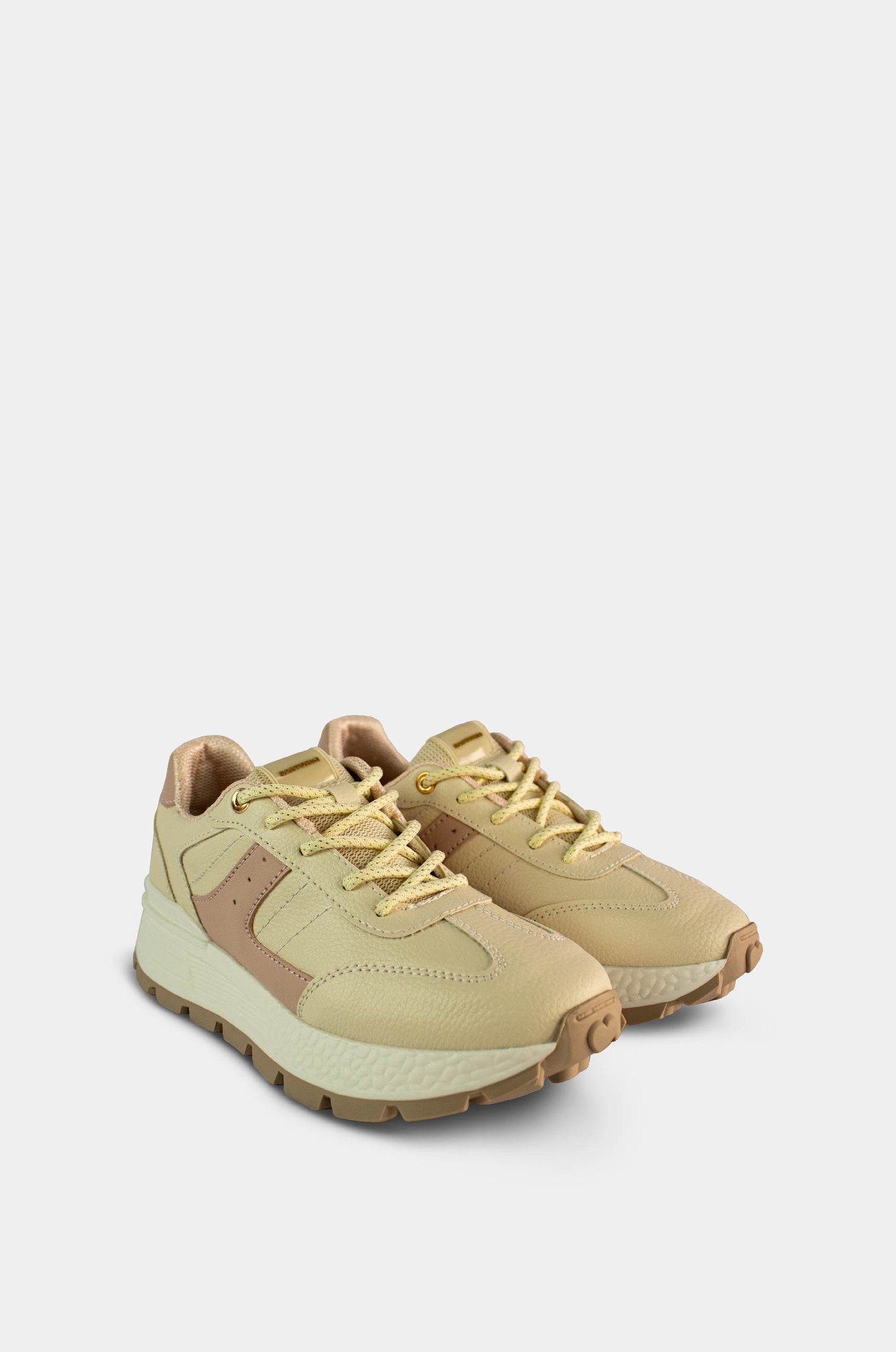 TENIS PARA MUJER GLOW BEIGE