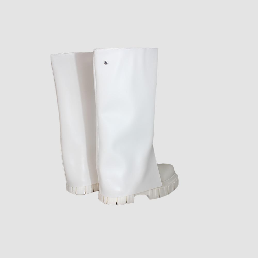 BOTAS PARA MUJER SOLDIER BLANCO SANTORINI - vista 4