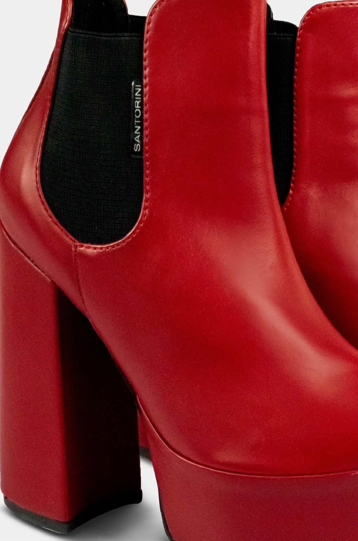BOTINES PARA MUJER AVILE ROJO SANTORINI - vista 3