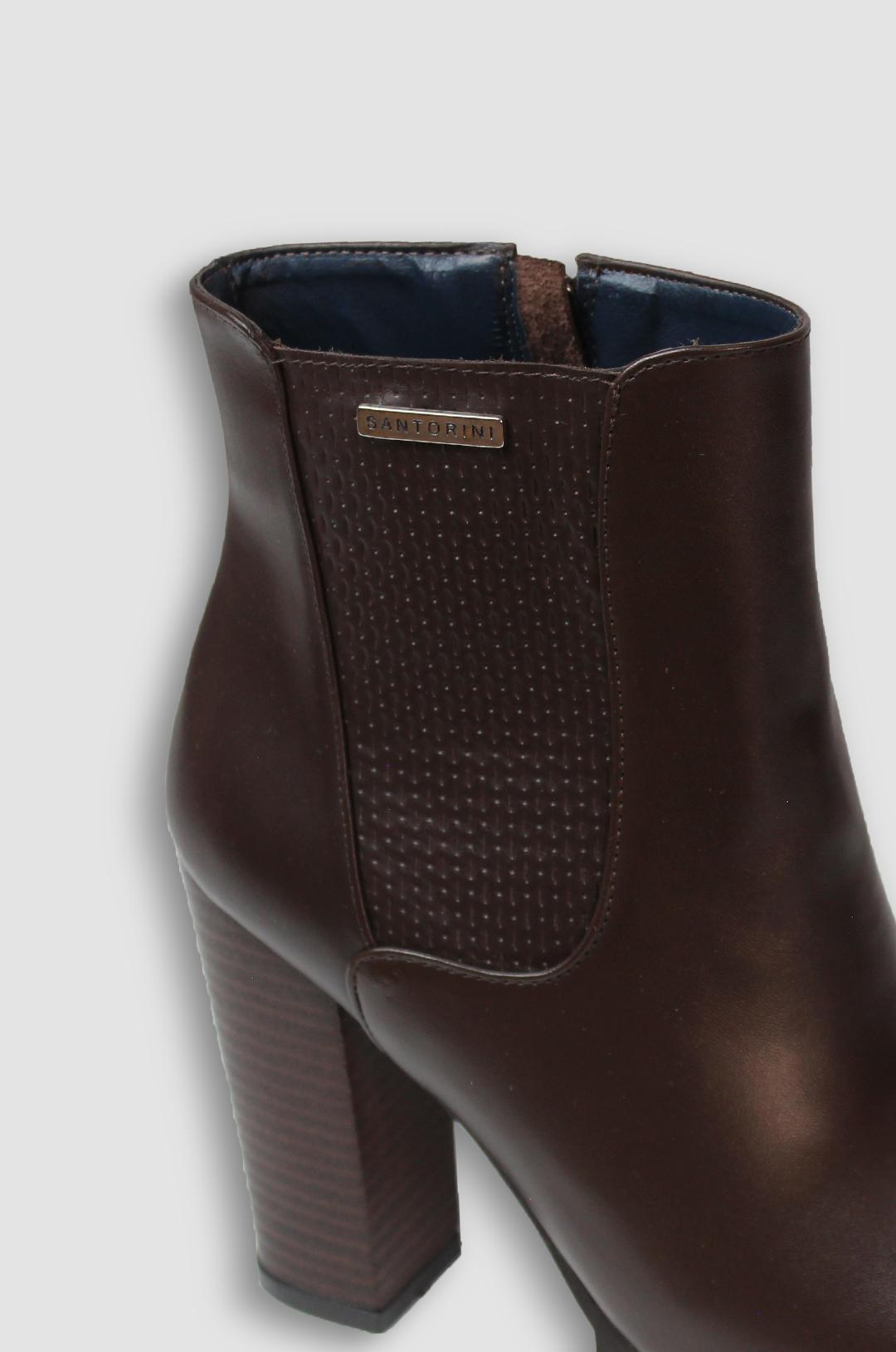 BOTINES PARA MUJER GELEN CAFE SANTORINI - vista 3