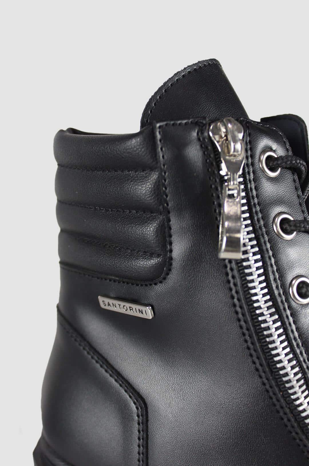 BOTINES PARA MUJER NOAH NEGRO SANTORINI - vista 4
