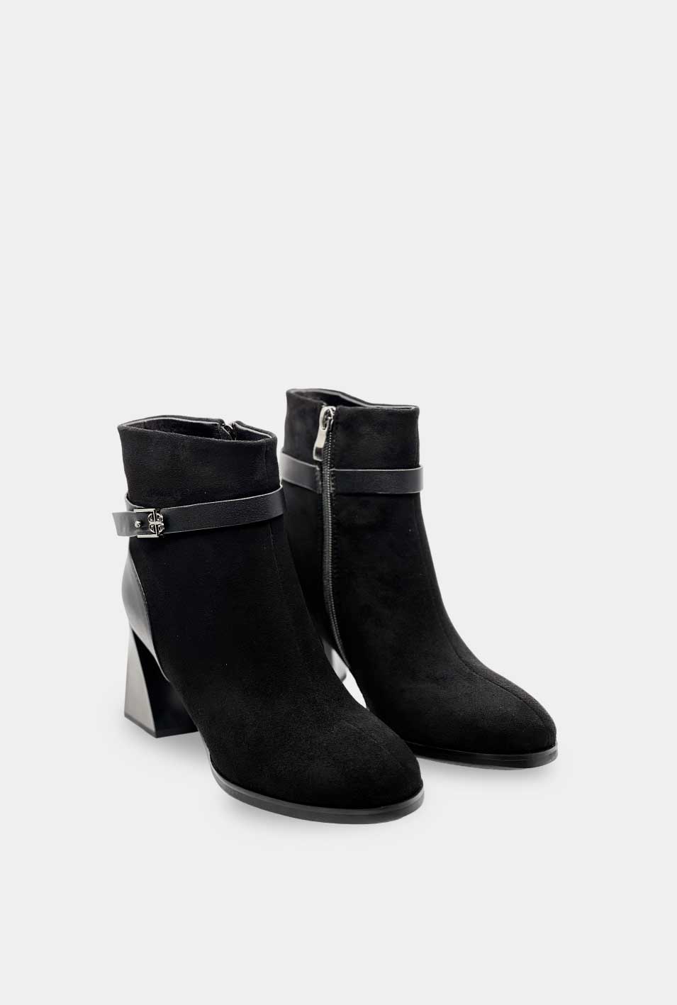 BOTINES PARA MUJER NOLA NEGRO SANTORINI - vista 3