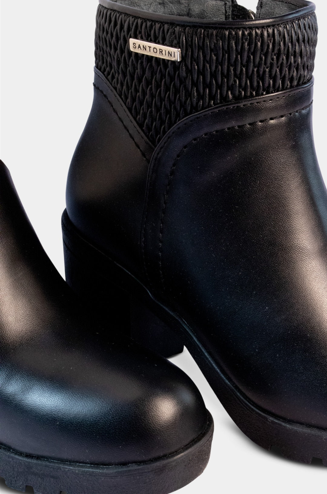 BOTINES PARA MUJER PRETO NEGRO SANTORINI - vista 3