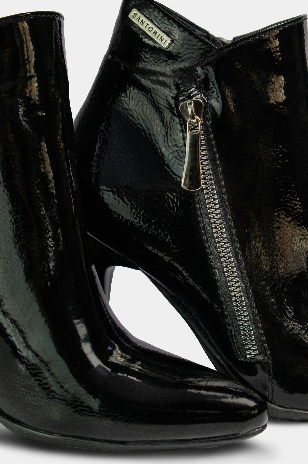 BOTINES PARA MUJER REALEZA NEGRO SANTORINI - detalle