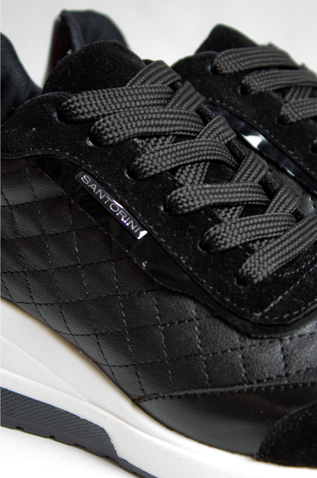 TENIS PARA MUJER AGATA NEGRO SANTORINI - vista 3