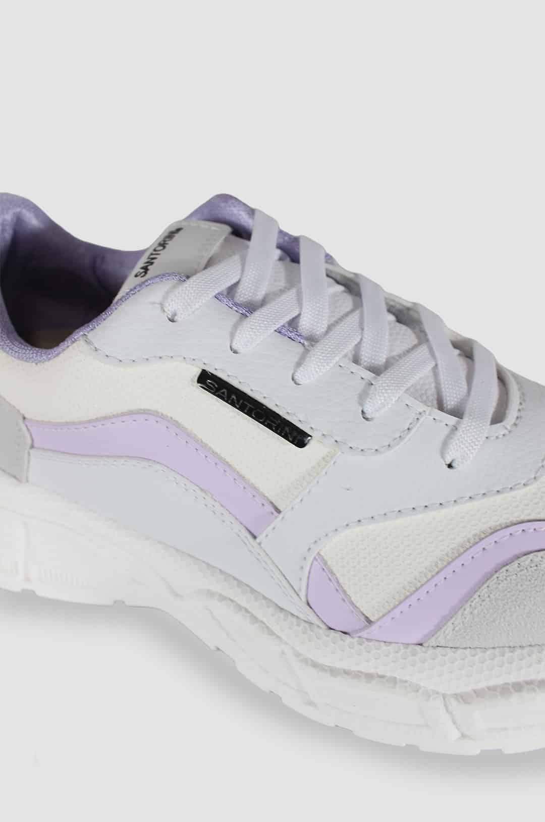 TENIS PARA MUJER SUSSY GRIS SANTORINI - vista 3