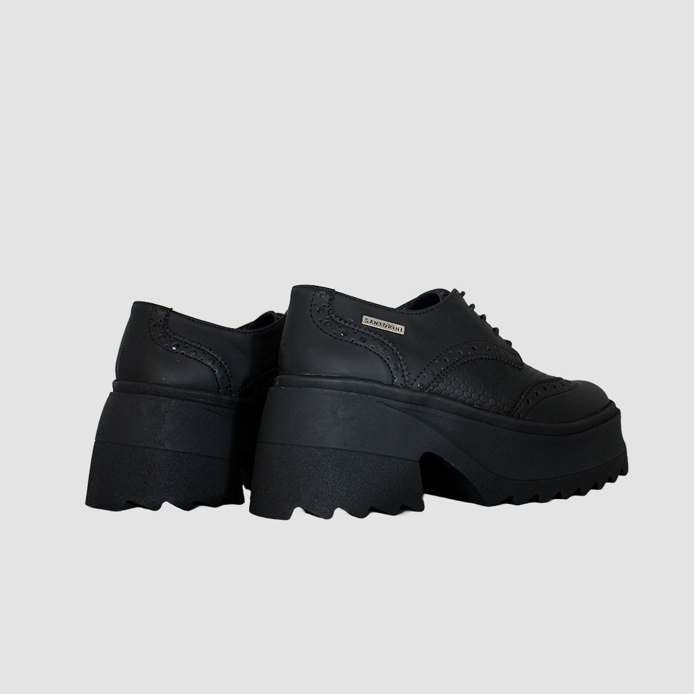 ZAPATOS PARA MUJER LOGY NEGRO SANTORINI - vista 4