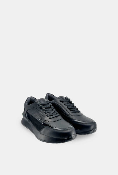 TENIS PARA HOMBRE EMPORIO CUERO NEGRO
