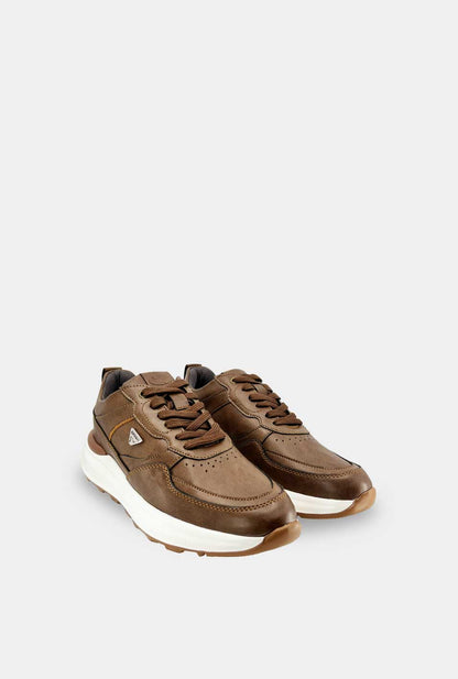 TENIS PARA HOMBRE COMANDO CAFÉ
