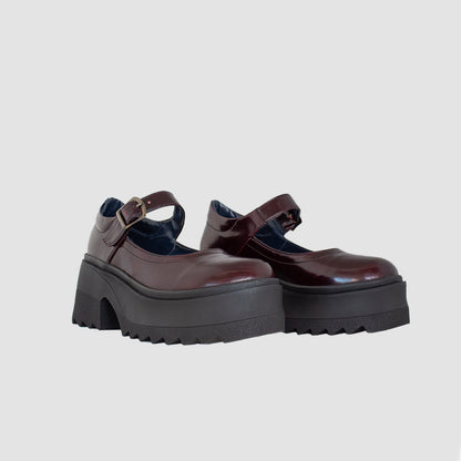 ZAPATOS PARA MUJER PRATA VINOTINTO
