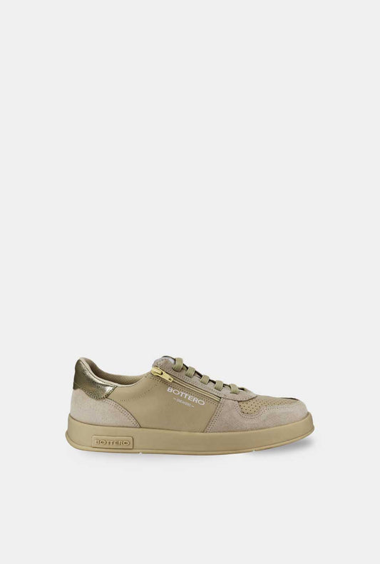 TENIS PARA MUJER ALAMI CUERO BEIGE