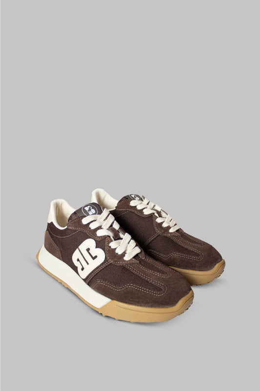 TENIS PARA MUJER ISIS CUERO CAFE
