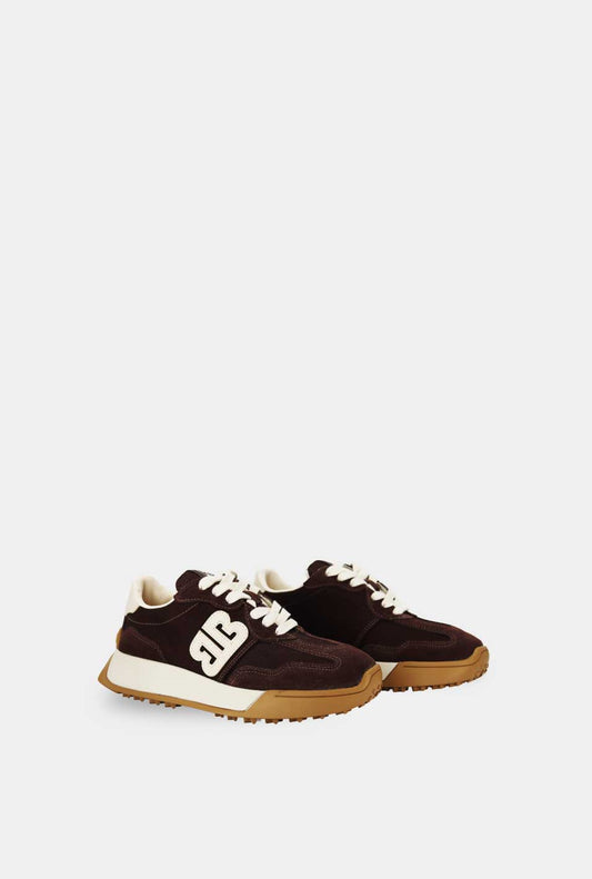 TENIS PARA MUJER ISIS CUERO CAFE