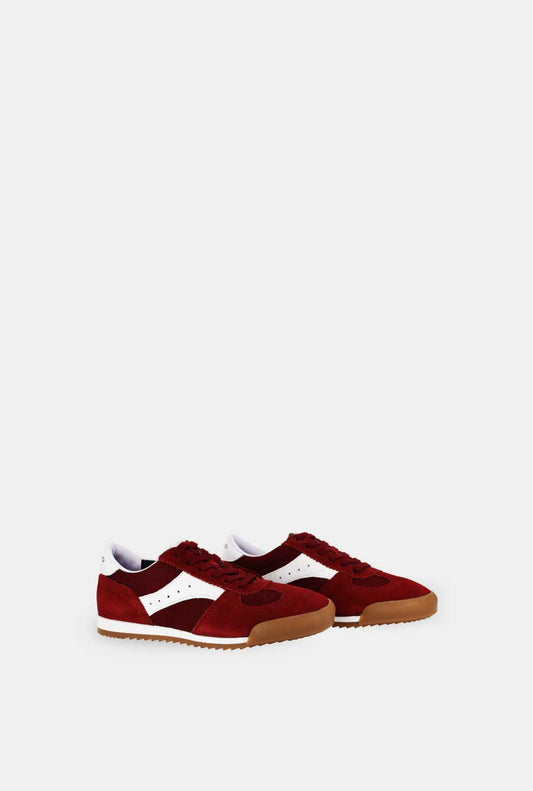 TENIS PARA MUJER ESTHER CUERO VINOTINTO