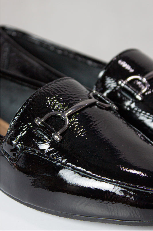 BALETAS PARA MUJER STELLA CUERO NEGRO
