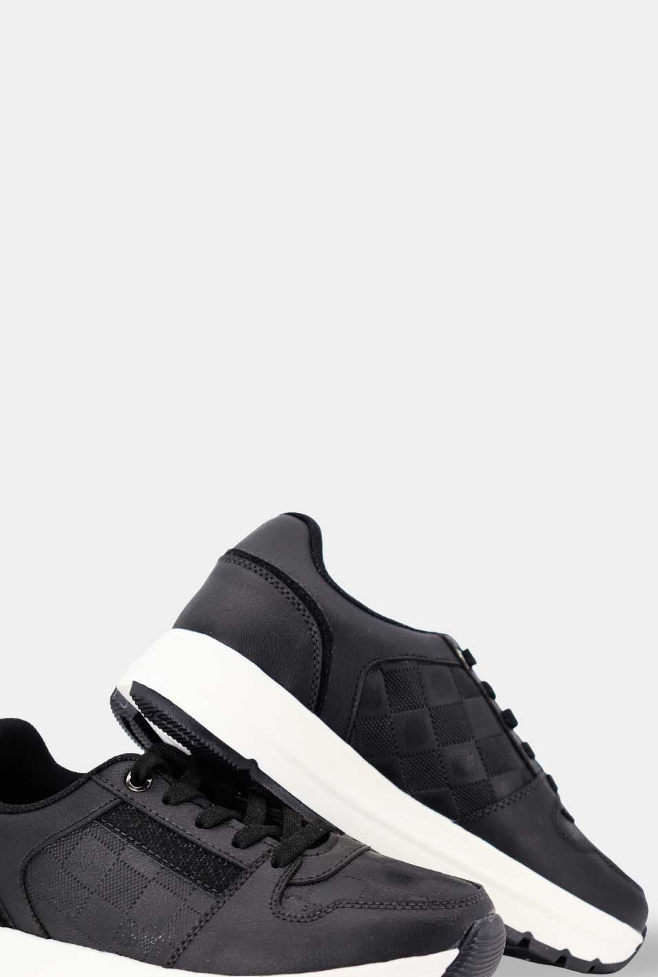 TENIS PARA MUJER LUXE NEGRO