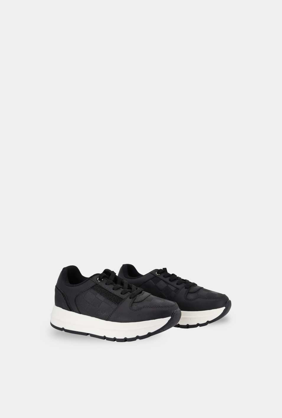TENIS PARA MUJER LUXE NEGRO