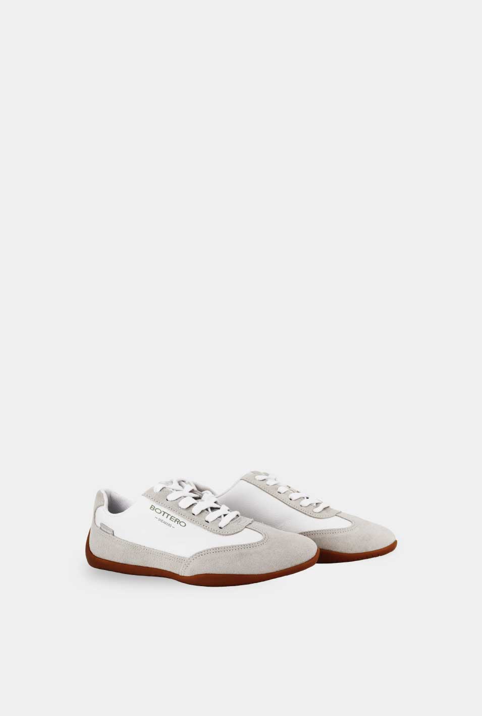 TENIS PARA MUJER BRUMEA CUERO BLANCO
