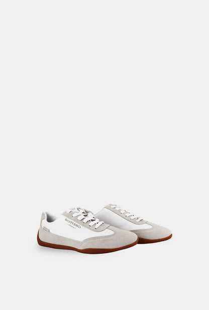 TENIS PARA MUJER BRUMEA CUERO BLANCO