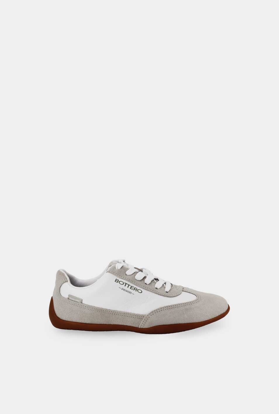TENIS PARA MUJER BRUMEA CUERO BLANCO