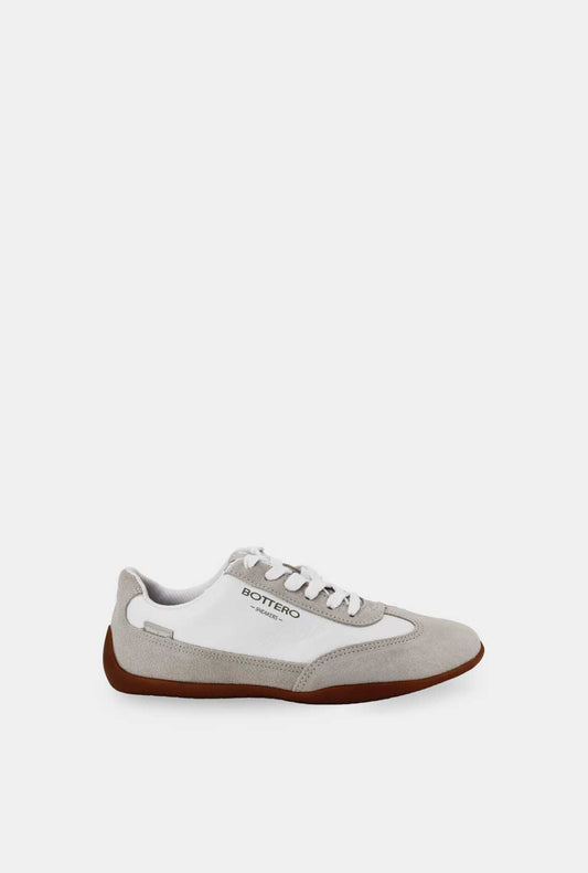 TENIS PARA MUJER BRUMEA CUERO BLANCO