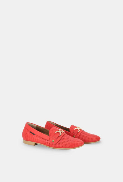 BALETAS PARA MUJER TERNI CUERO CORAL