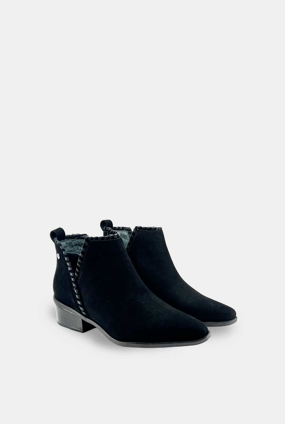 BOTINES PARA MUJER VÉRTICE NEGRO