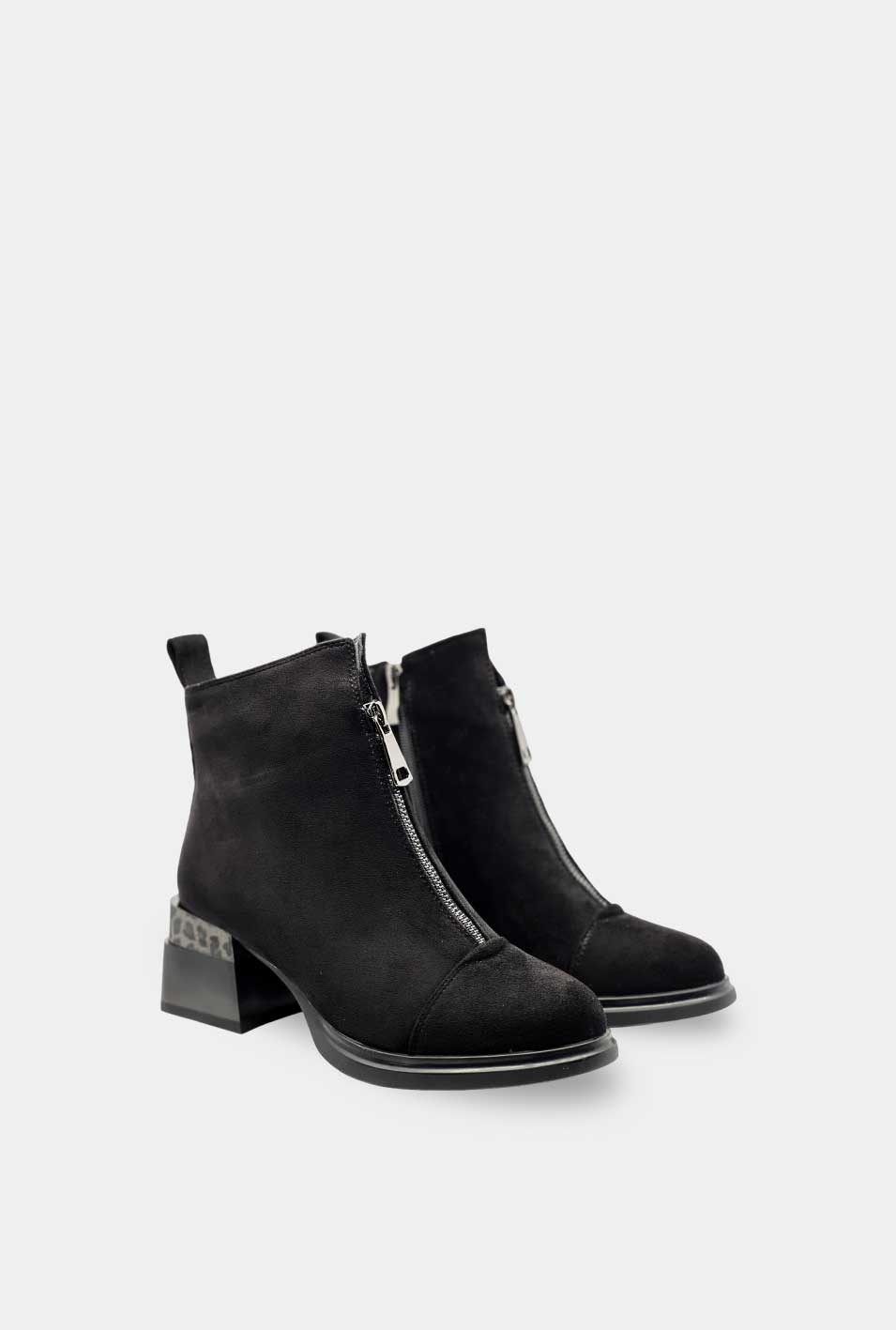 BOTINES PARA MUJER OPALINE NEGRO