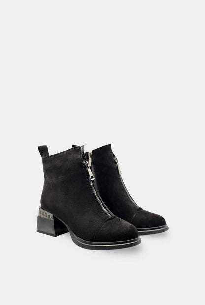 BOTINES PARA MUJER OPALINE NEGRO