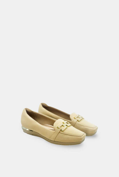 MOCASINES PARA MUJER LEONORA BEIGE