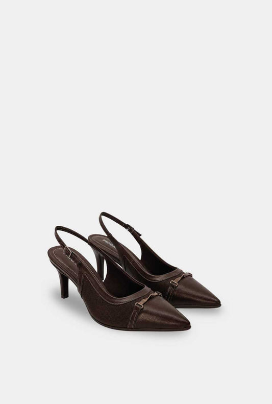 TACONES PARA MUJER EVORA CHOCOLATE