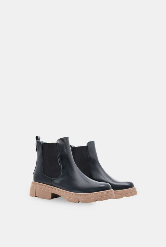 BOTINES PARA MUJER SOPHIA NEGRO