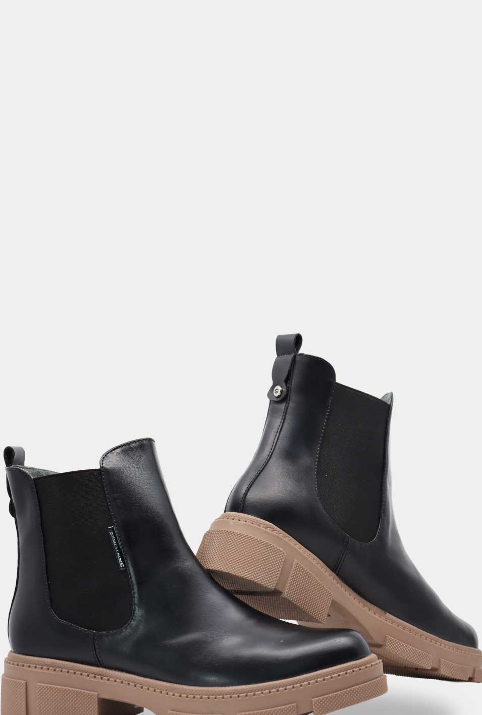 BOTINES PARA MUJER SOPHIA NEGRO