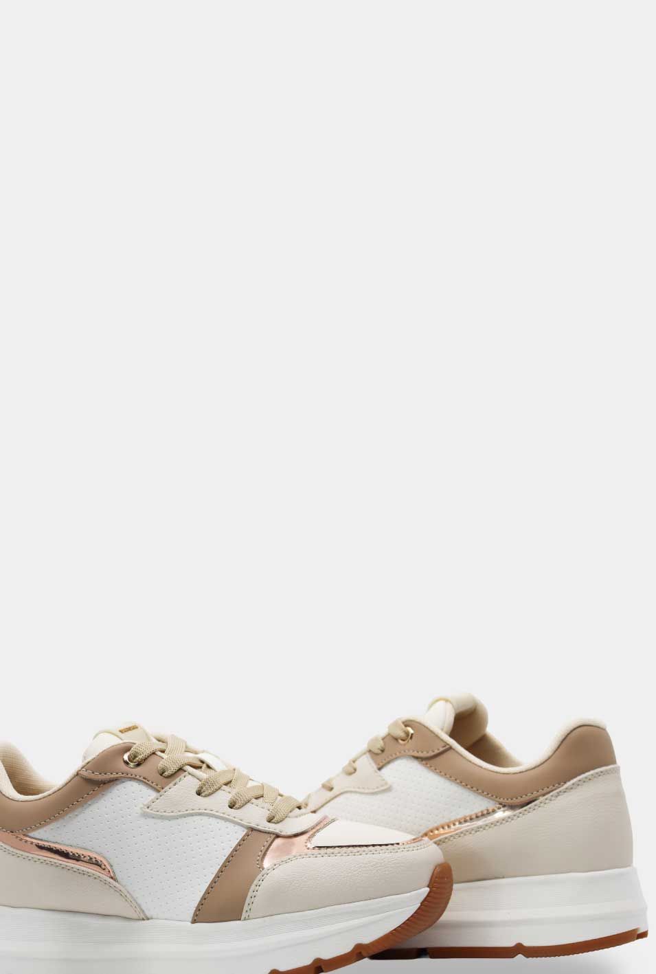 TENIS PARA MUJER ALUREA BEIGE