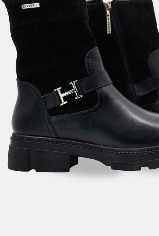 BOTINES PARA MUJER MELIDA NEGRO