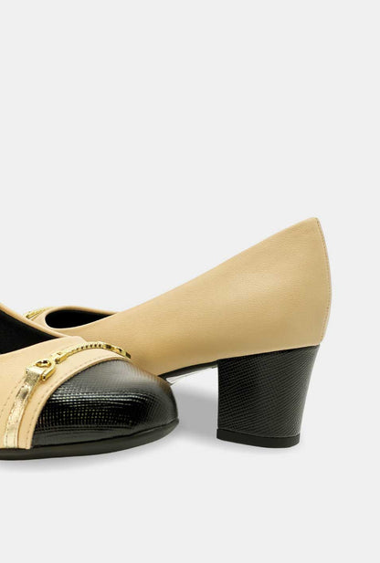 TACONES PARA MUJER VIVIENNE BEIGE
