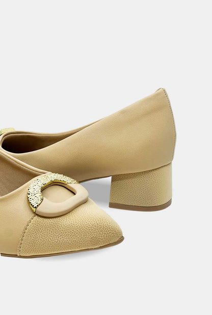TACONES PARA MUJER SUPREMA BEIGE