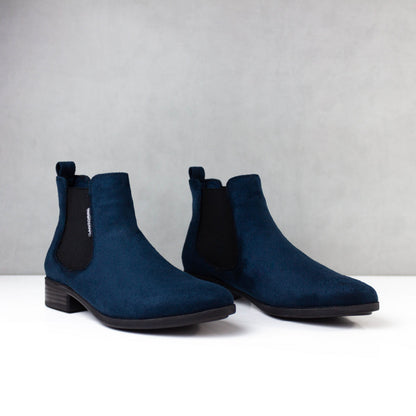 BOTINES PARA MUJER IVY AZUL