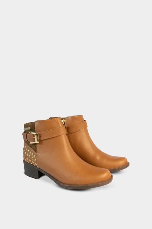 BOTINES PARA MUJER JAVA MIEL
