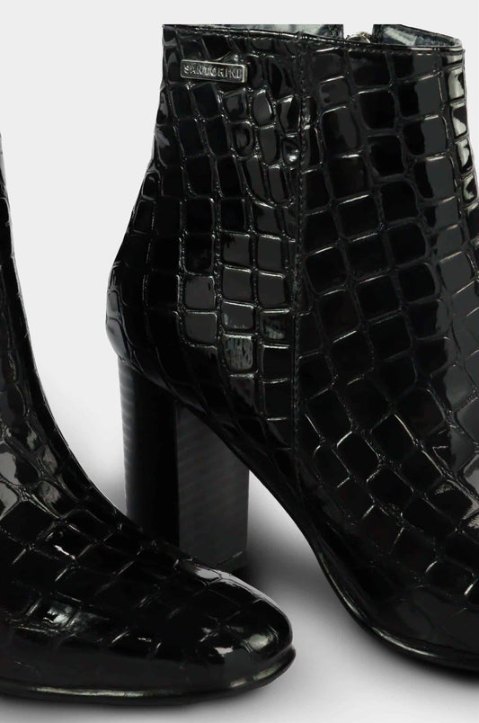 BOTINES PARA MUJER AMBER NEGRO