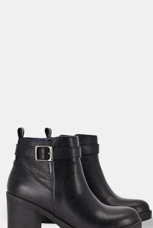 BOTINES PARA MUJER CUARZO NEGRO