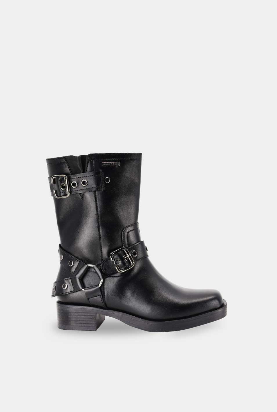 BOTAS PARA MUJER BARNIS NEGRO