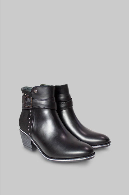 BOTINES PARA MUJER ESTELAR NEGRO
