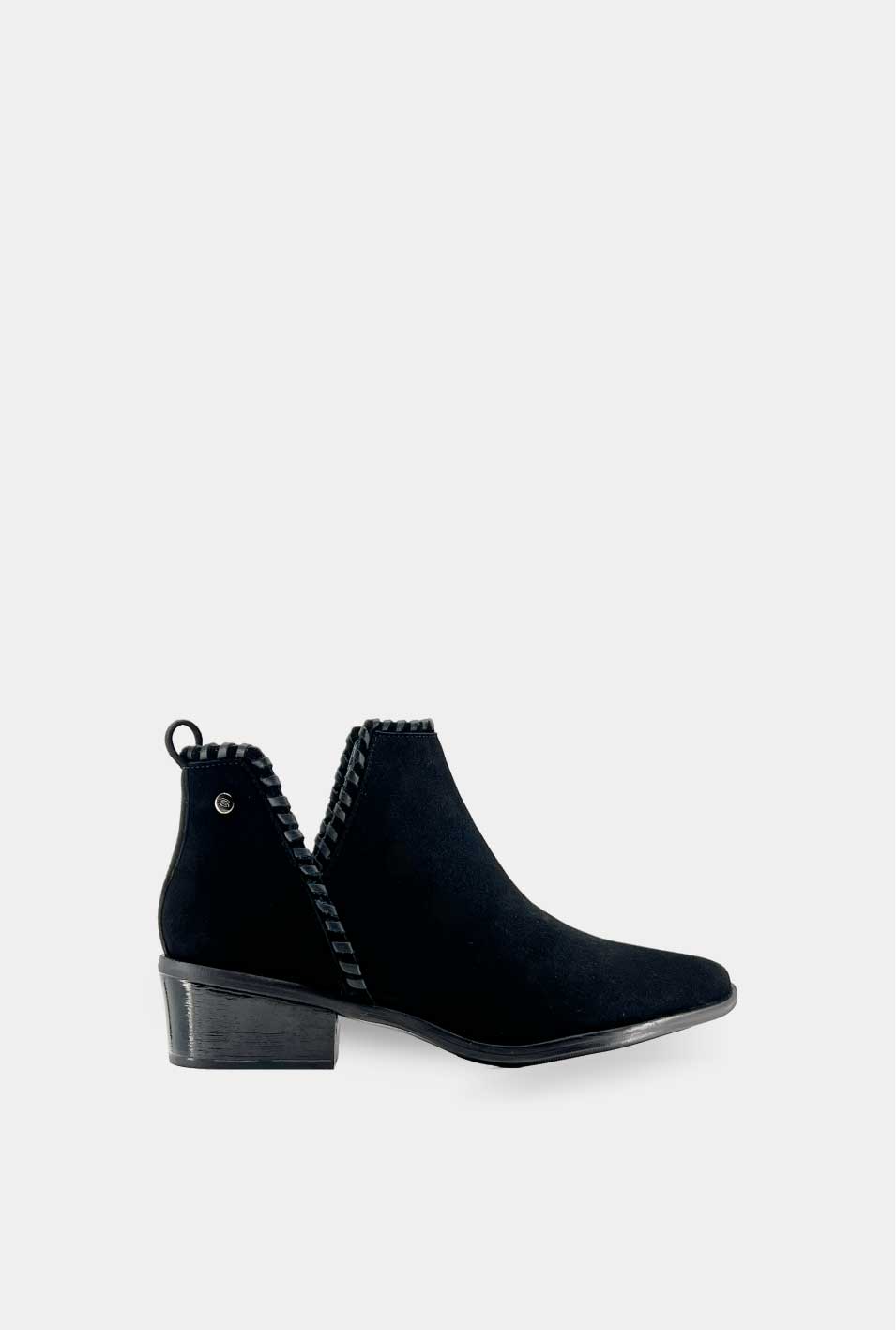 BOTINES PARA MUJER VÉRTICE NEGRO