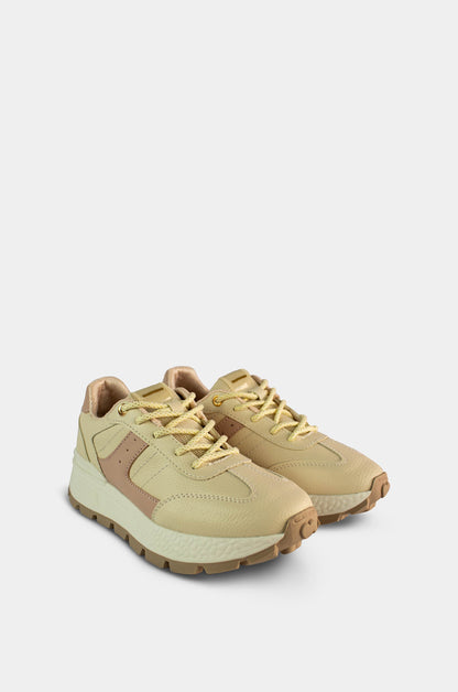 TENIS PARA MUJER GLOW BEIGE