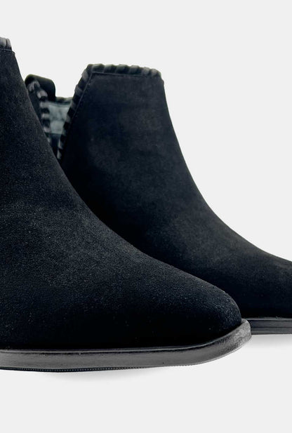 BOTINES PARA MUJER VÉRTICE NEGRO