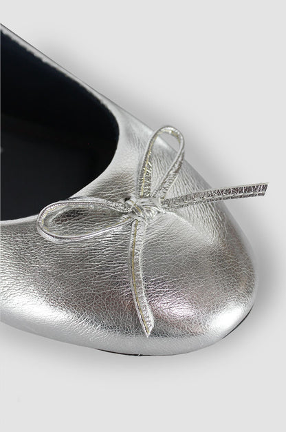 BALETAS PARA MUJER SABRINA PLATA
