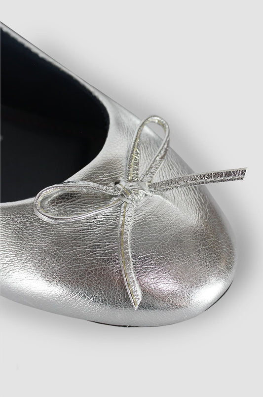 BALETAS PARA MUJER SABRINA PLATA